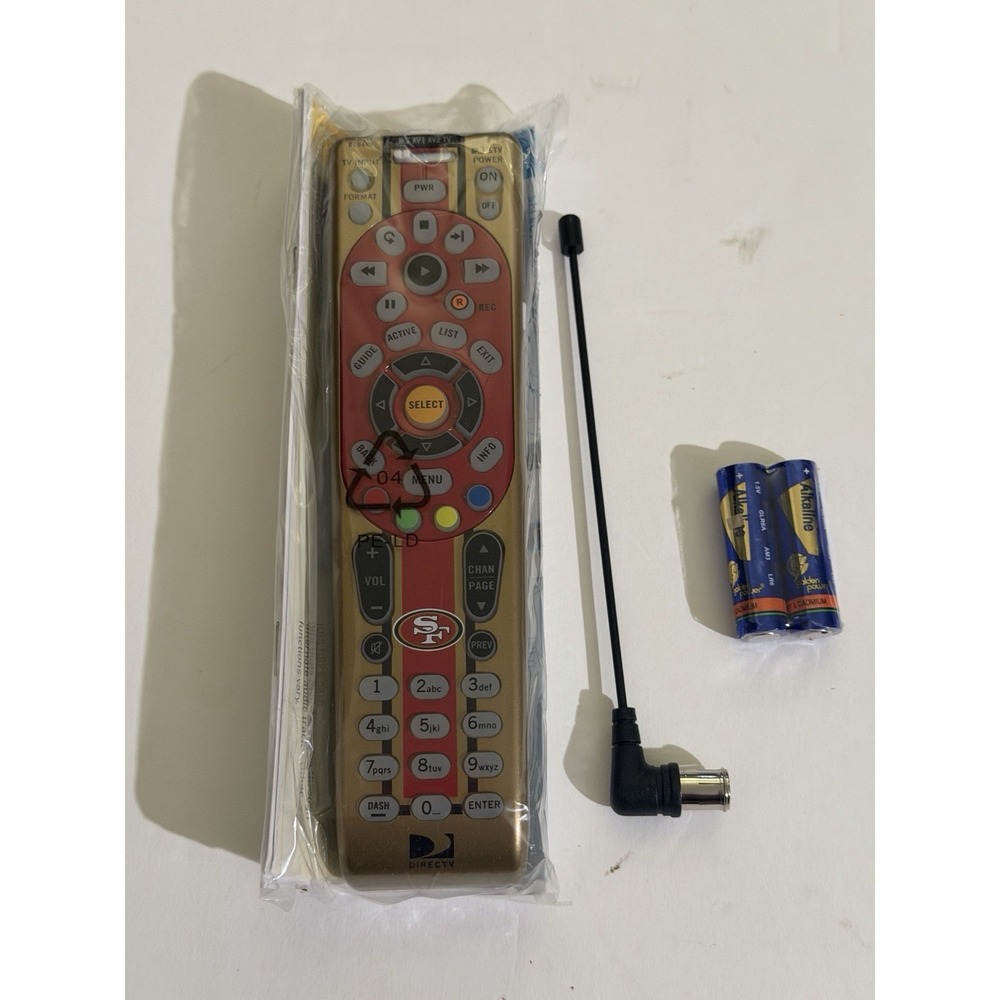 San Francisco 49ers NFL DirecTV RC66RX remote control